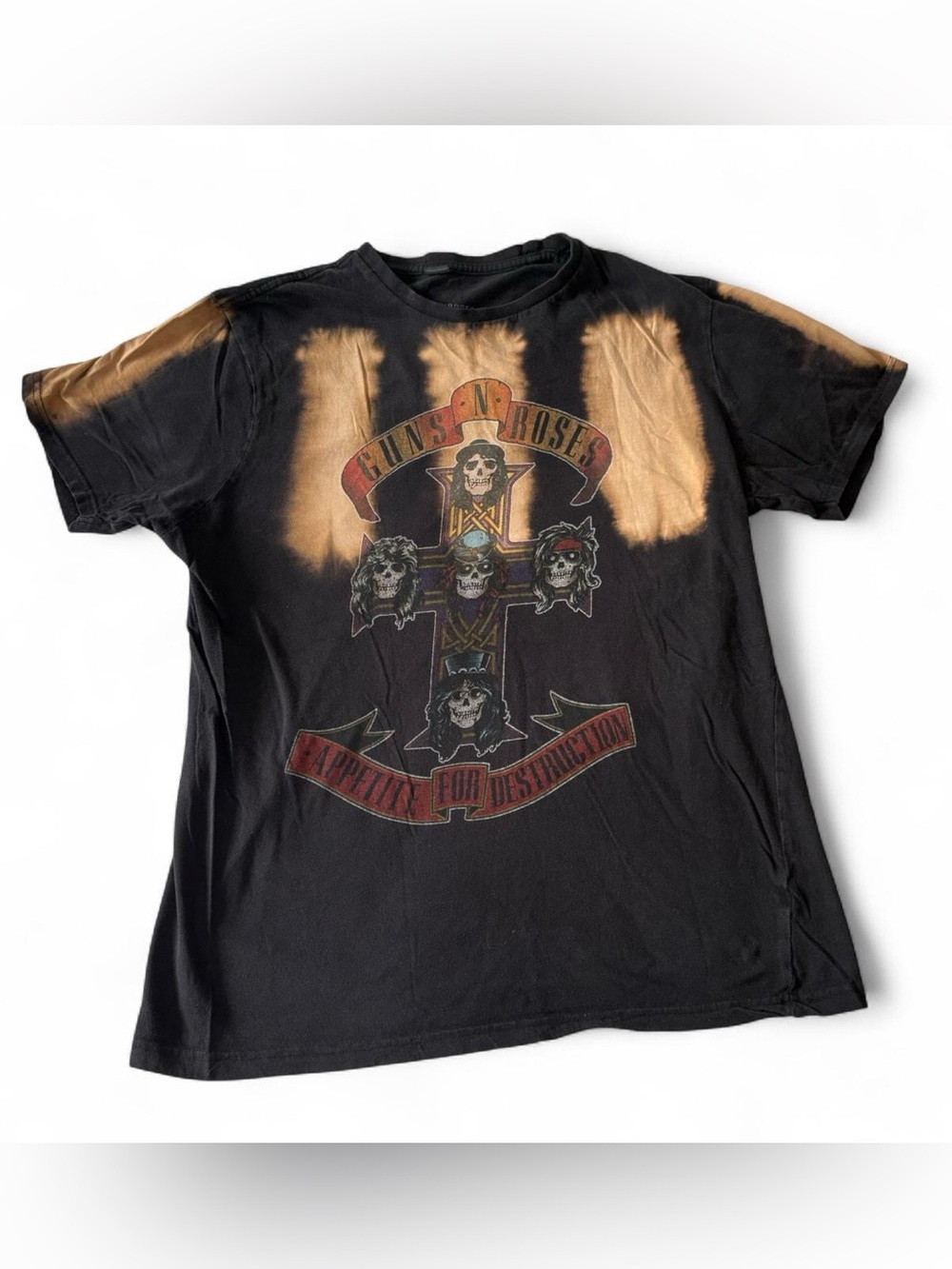 Guns N’ Roses tie dye band t shirt